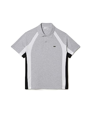 Lacoste Herren Ph5583 Poloshirts, Silberfarben/Schwarz/Weiß, S von Lacoste