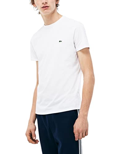 Lacoste Herren T-Shirt Th6709 , Weiß (Blanc) , XXX-Large (Herstellergröße: 8) von Lacoste