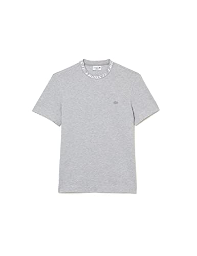 Lacoste Herren Th9687 T-Shirt, Chinesisches Silber, 58 von Lacoste