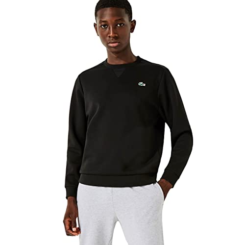 Lacoste Sport Herren SH9604 Sweatshirt, Noir/Noir, L von Lacoste