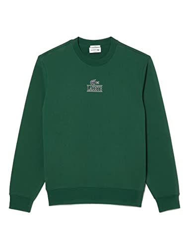 Lacoste Unisex SH1156 Sweatshirt, VERT, X-Small von Lacoste