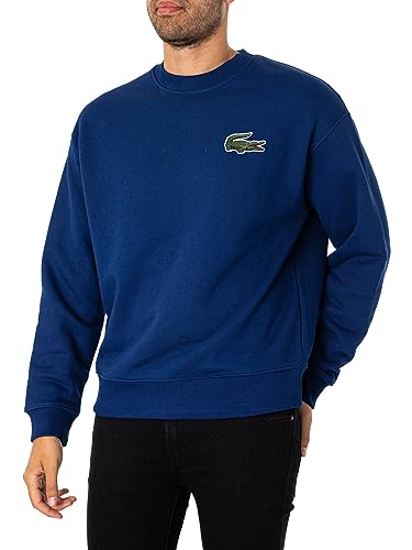 Lacoste Unisex Sh6405 Sweatshirt, Methylene, Large von Lacoste