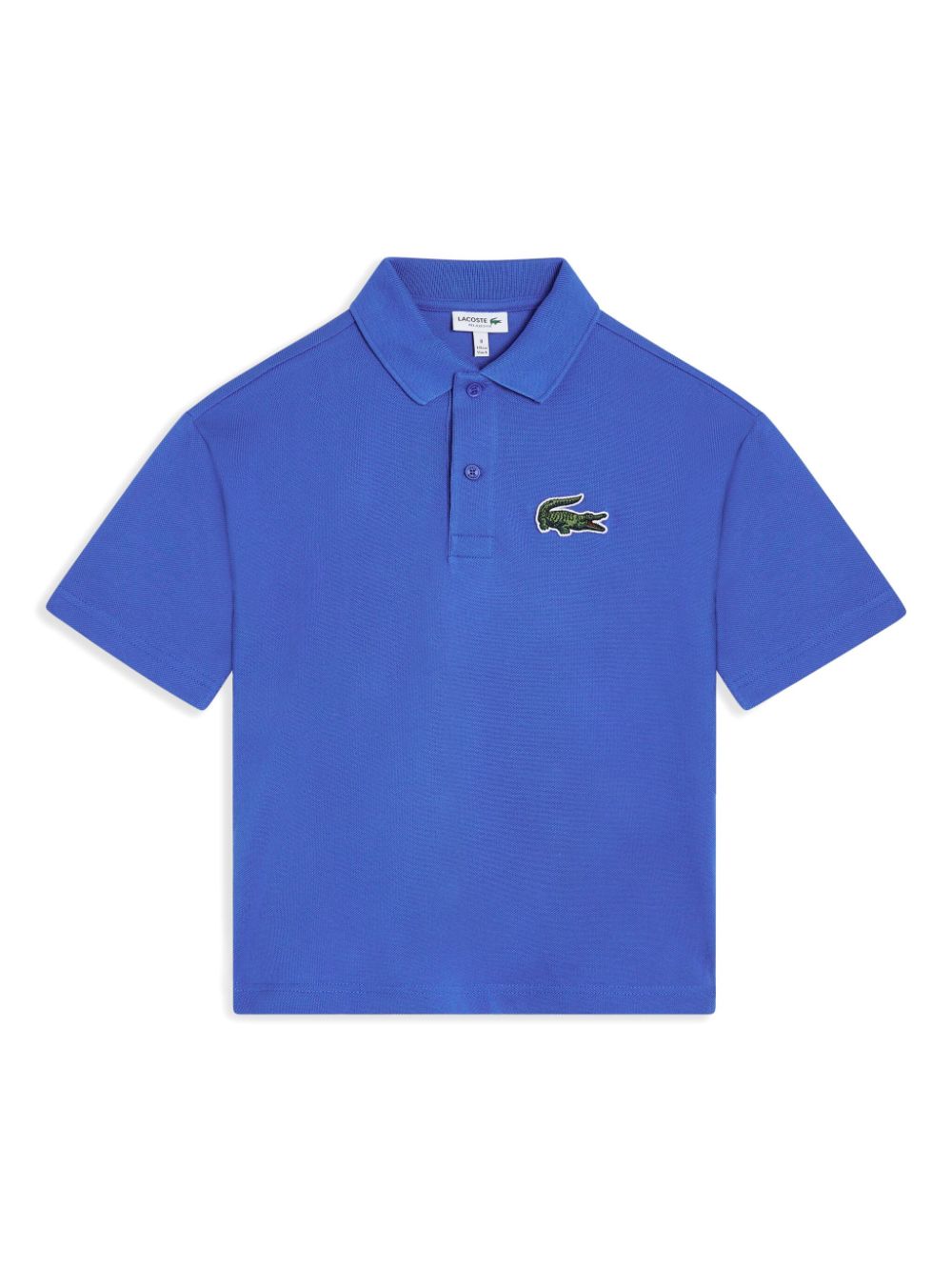 Lacoste Kids Poloshirt mit Kroko-Stickerei - Blau von Lacoste Kids