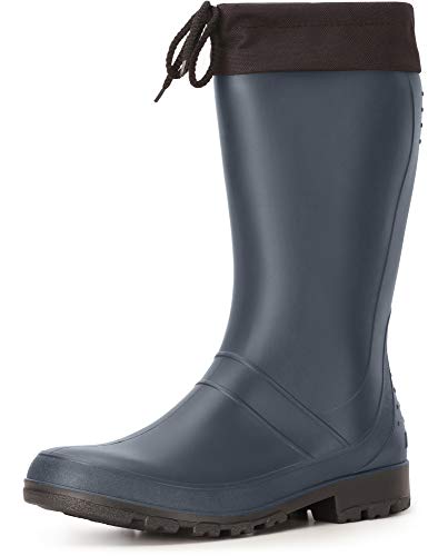 Ladeheid Damen und Herren PVC Gummistiefel LA-958 (Navy, 37 EU) von Ladeheid