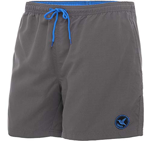 Ladeheid Badehose Herren Bequeme Badeshorts mit Seitentaschen und Schnürchen Badeshorts Herren mit Netzfütterung Perfekt für Sommer, Strand und Schwimmbad LA40-128 (Grau, 2X-Large) von Ladeheid