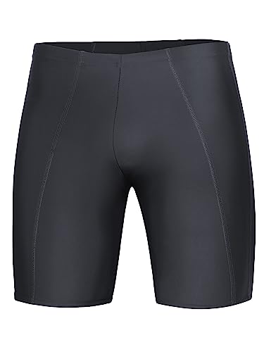 Ladeheid Herren Badehose Badeshorts Beachshorts Schwimmhose LA40-205 (Graphite, 4XL) von Ladeheid