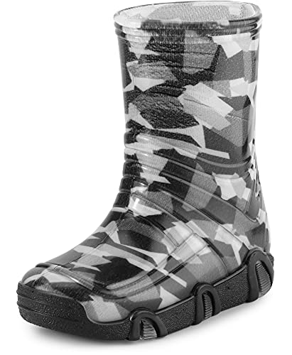 Ladeheid Kinder Mädchen Jungen Gummistiefel SwkBW2020 (Muster-45, 25/26 EU) von Ladeheid