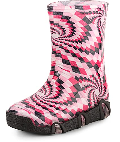 Ladeheid Kinder Mädchen Jungen Gummistiefel SwkBW2020 (Muster-54, 23/24 EU) von Ladeheid