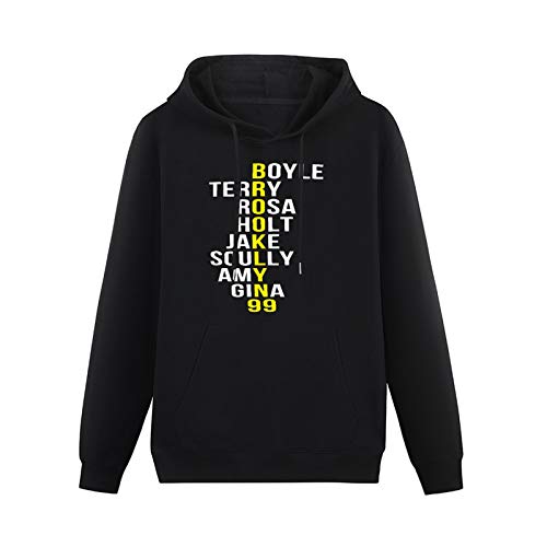 Brooklyn 99 Nine Nine TV Show Cool Printed Hoodies Long Sleeve Pullover Loose Hoody Men Sweatershirt Size XXL von Lahe