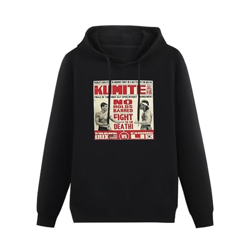 Graphic Bloodsport Movie Poster Hoodie Shirt Jean Claude Van Damme Hoody for Men Size M von Lahe