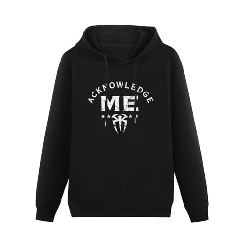 Lahe Atong Roman Reigns Acknowledge Me Mens Hoody Size L von Lahe