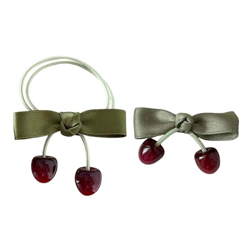 2pcs Fruit Bowknot Haarbindungen Und Haarclip Set Für Kinder Mit Hoher Elastizität Für Schul Und Partyanlass Elastischer Haarzubehör 2pcs Fruit Bowknot Haarbindungen Und Haarclip Set Für Kinder Mit Hoher Elastizität Für Schul Und Partyanlass Elastischer Haarzubehör von Laikoutd