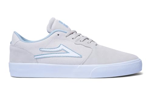 Lakai Herren Cardiff Skateschuhe – atmungsaktive Freizeit-Sneaker, Cremefarbenes Wildleder, 41 EU von Lakai