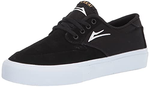 Lakai Herren Riley 3 Skate-Schuh, Schwarze Velourslederoptik, 44.5 EU von Lakai