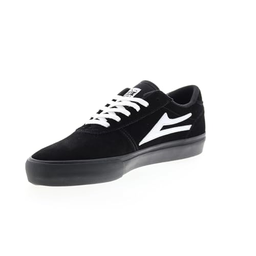 Lakai Manchester Herren Skateschuhe - Low Top Classic Sneaker, Schwarzes Wildleder 3, 41 EU von Lakai