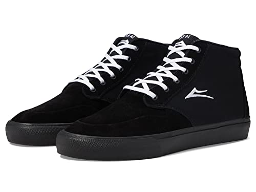 Lakai Riley 3 Hoch, Schwarz / schwarzes Wildleder, 43 EU von Lakai