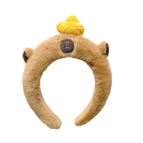 Haarbänder, festliche Foto-Requisiten, Cartoon-Capybara-Stirnbänder, Party-Kopfschmuck, lustige Stirnbänder für Musikfestivals, Tierhaarreifen von Lamala