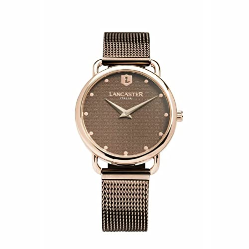 Lancaster Damen Quarz Uhr mit Edelstahl Armband OLA0683MB/RG/MR von Lancaster