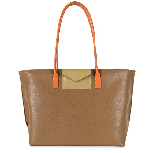 Lancaster Unisex-Erwachsene Maya Stofftasche, Camel_Naor von Lancaster