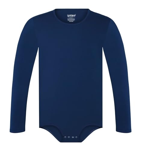 Landofgenie Männer Langarm Strampler Pyjama Bodysuit One Piece Strampler Dunkelblau L Landofgenie Männer Langarm Strampler Pyjama Bodysuit One Piece Strampler Dunkelblau L von Landofgenie