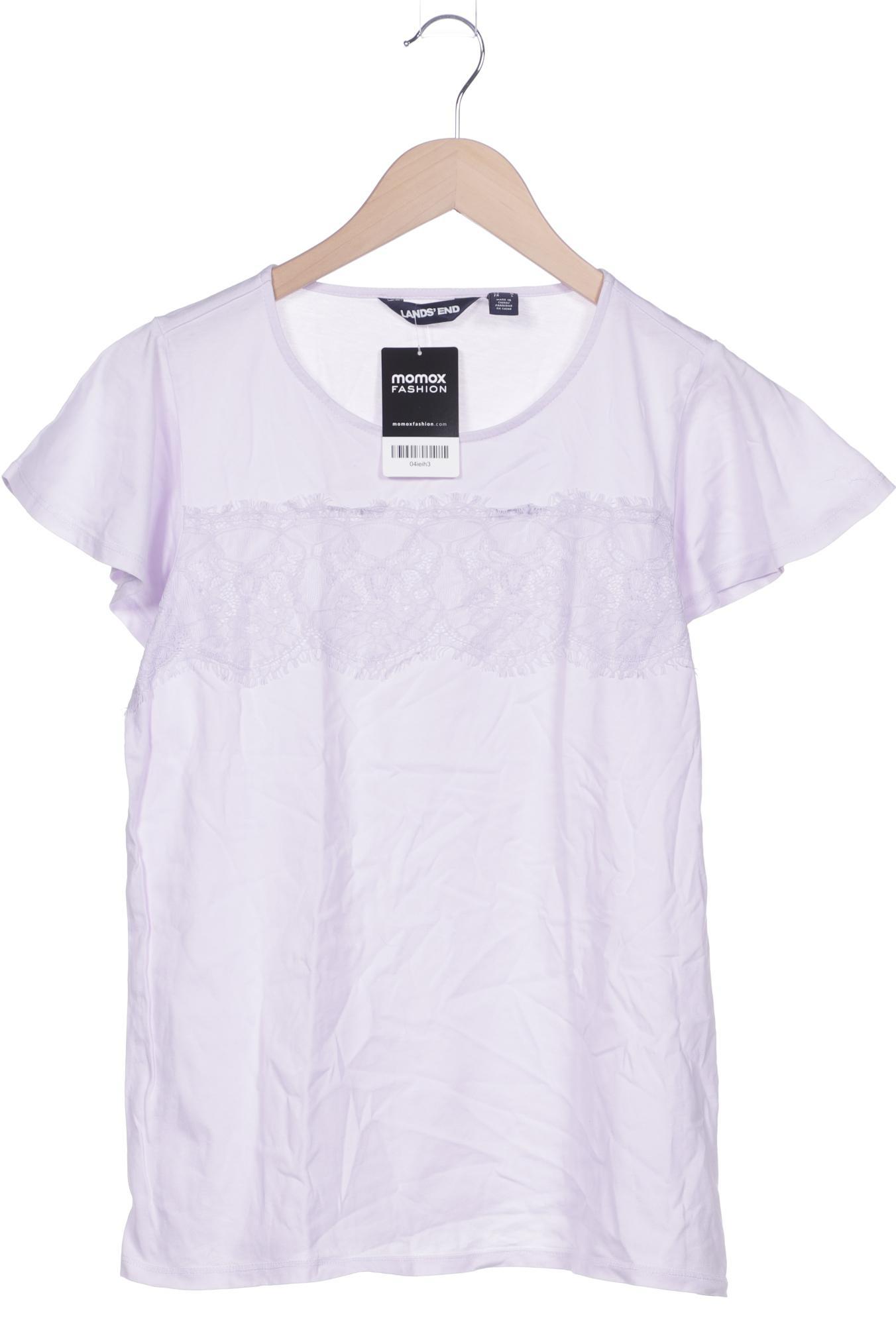 Lands End Damen T-Shirt, flieder, Gr. 38 von lands end