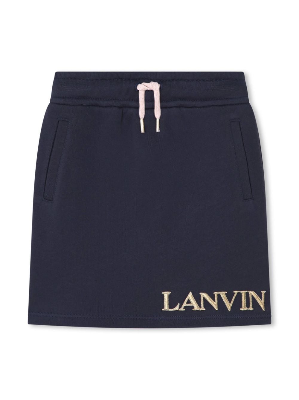 Lanvin Enfant Rock mit Logo-Stickerei - Blau von Lanvin Enfant