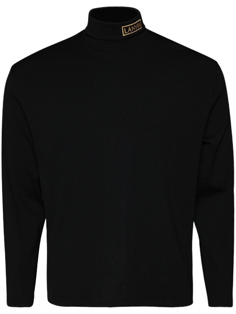 Lanvin Pullover mit Logo-Applikation - Schwarz von Lanvin