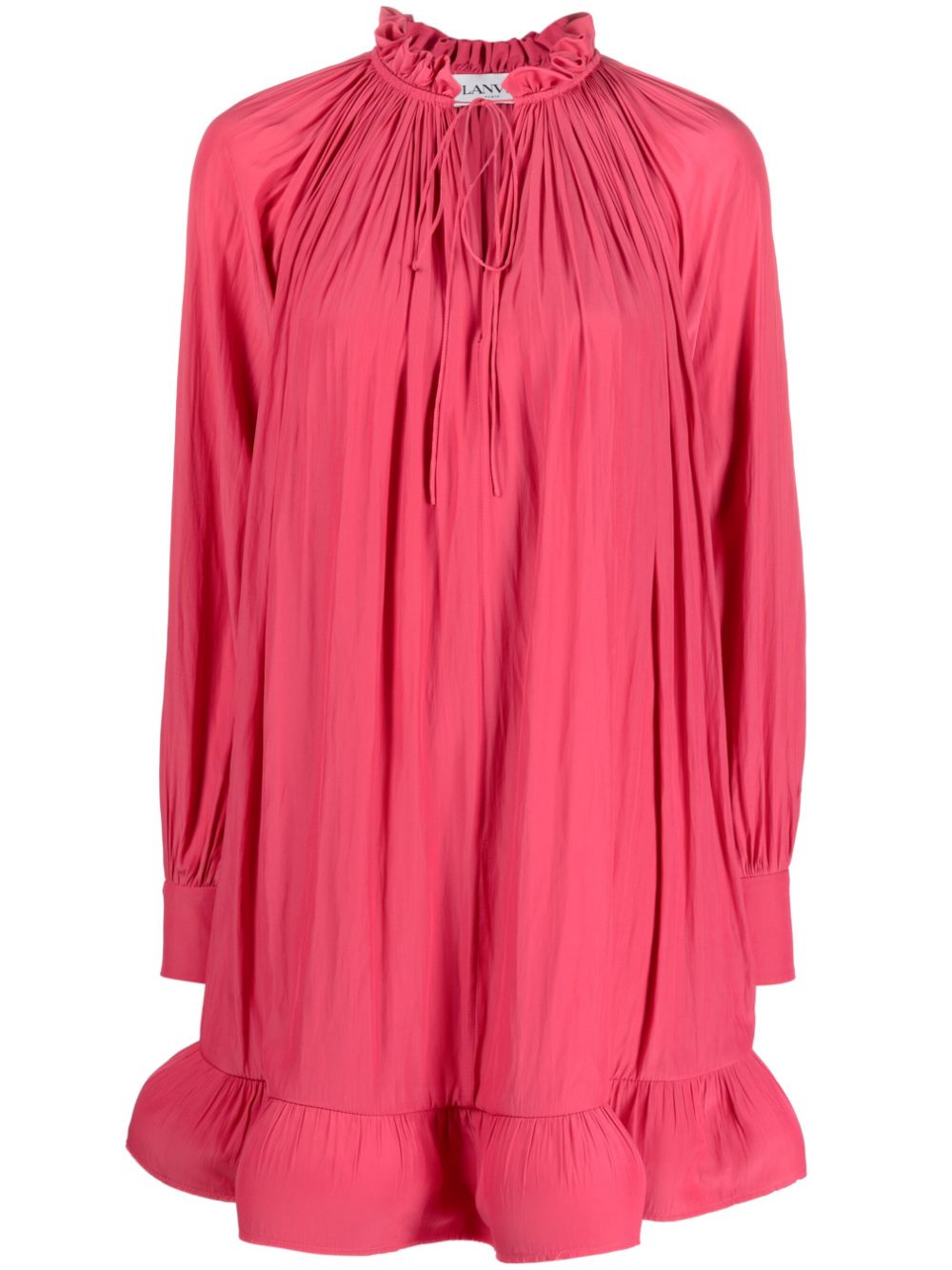 Lanvin Charmeuse Minikleid - Rosa von Lanvin