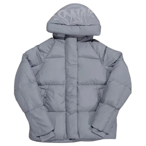 LaoZan Wattierte Daunenjacke für Herren Kurz Syna World Winterjacke Mit Abnehmbare Kapuze Y2K Streetwear Warme Baumwolle Jacken LaoZan Wattierte Daunenjacke für Herren Kurz Syna World Winterjacke Mit Abnehmbare Kapuze Y2K Streetwear Warme Baumwolle Jacken von LaoZan
