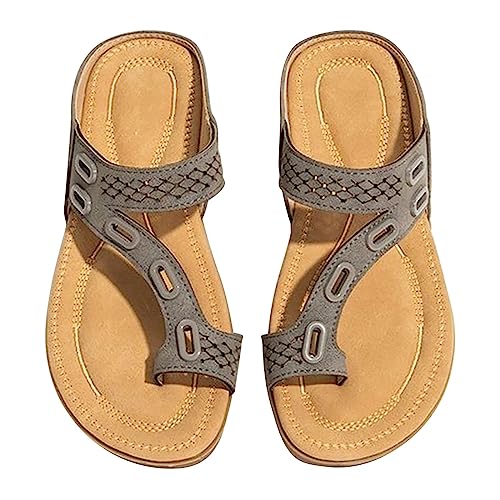 Laquieio Sandalen für Damen, Leder, Plantar Slides für Damen, orthopädisch, Mesh, Strand, Pool, Flip Flop, modernes Design, Angebote des Tages, kaki, 36 EU Laquieio Sandalen für Damen, Leder, Plantar Slides für Damen, orthopädisch, Mesh, Strand, Pool, Flip Flop, modernes Design, Angebote des Tages, kaki, 36 EU von Laquieio