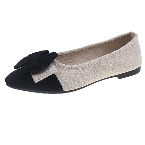 LarDorLin Arbeit Flach Damen Buro Dolly Schuhe Bogen Loafer Draußen Gehen Leisure Driving Comfy Ballerina Ballet Schwarz Gr 36 EU LarDorLin Arbeit Flach Damen Buro Dolly Schuhe Bogen Loafer Draußen Gehen Leisure Driving Comfy Ballerina Ballet Schwarz Gr 36 EU von LarDorLin