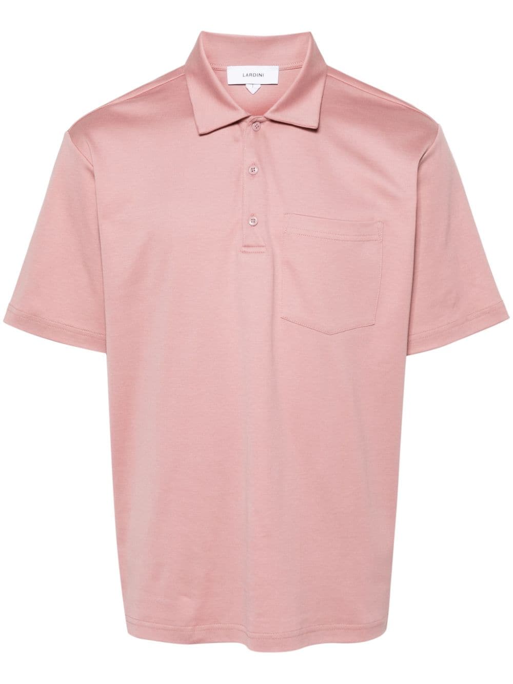 Lardini Poloshirt aus Jersey - Rosa von Lardini