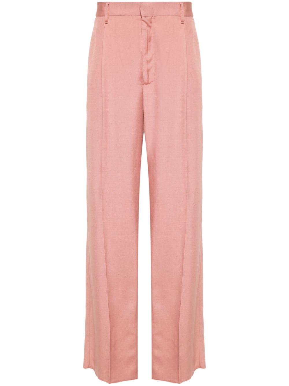 Lardini Wide-Leg-Hose mit Faltendetail - Rosa von Lardini