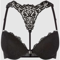 LASCANA Push-up-BH aus Spitze in Black, Größe 80/C von Lascana