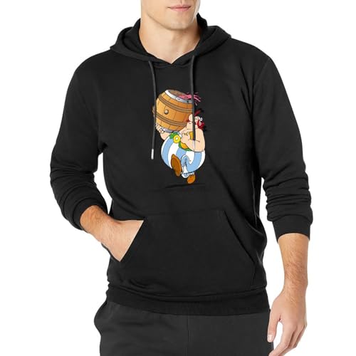 Asterix & Obelix These Rugbymen Are Crazy Men's Hoody Fashion Unisex Tops Sweatershirt Long Sleeve Streetwear XL von Lateral