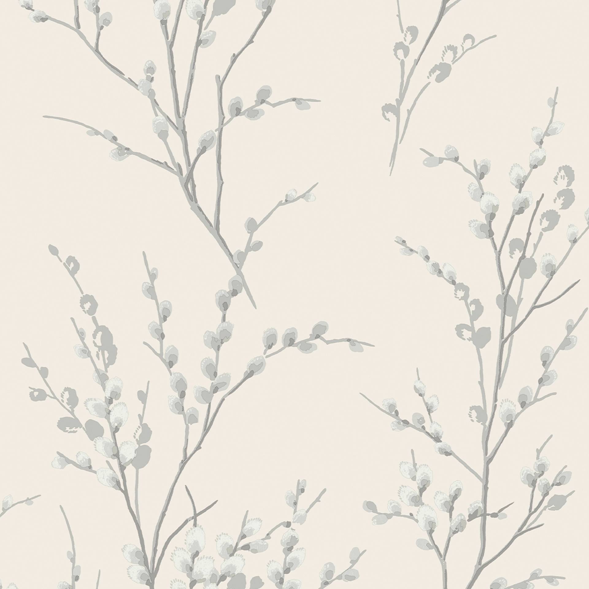 LAURA ASHLEY Vliestapete "Pussy Willow", gemustert, FSC zertifiziert, mit lebhaftem Druck, 10 Meter Länge von Laura Ashley