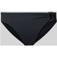 Lauren Ralph Lauren Bikini-Hose mit Label-Applikation in Black, Größe 44 von Lauren Ralph Lauren
