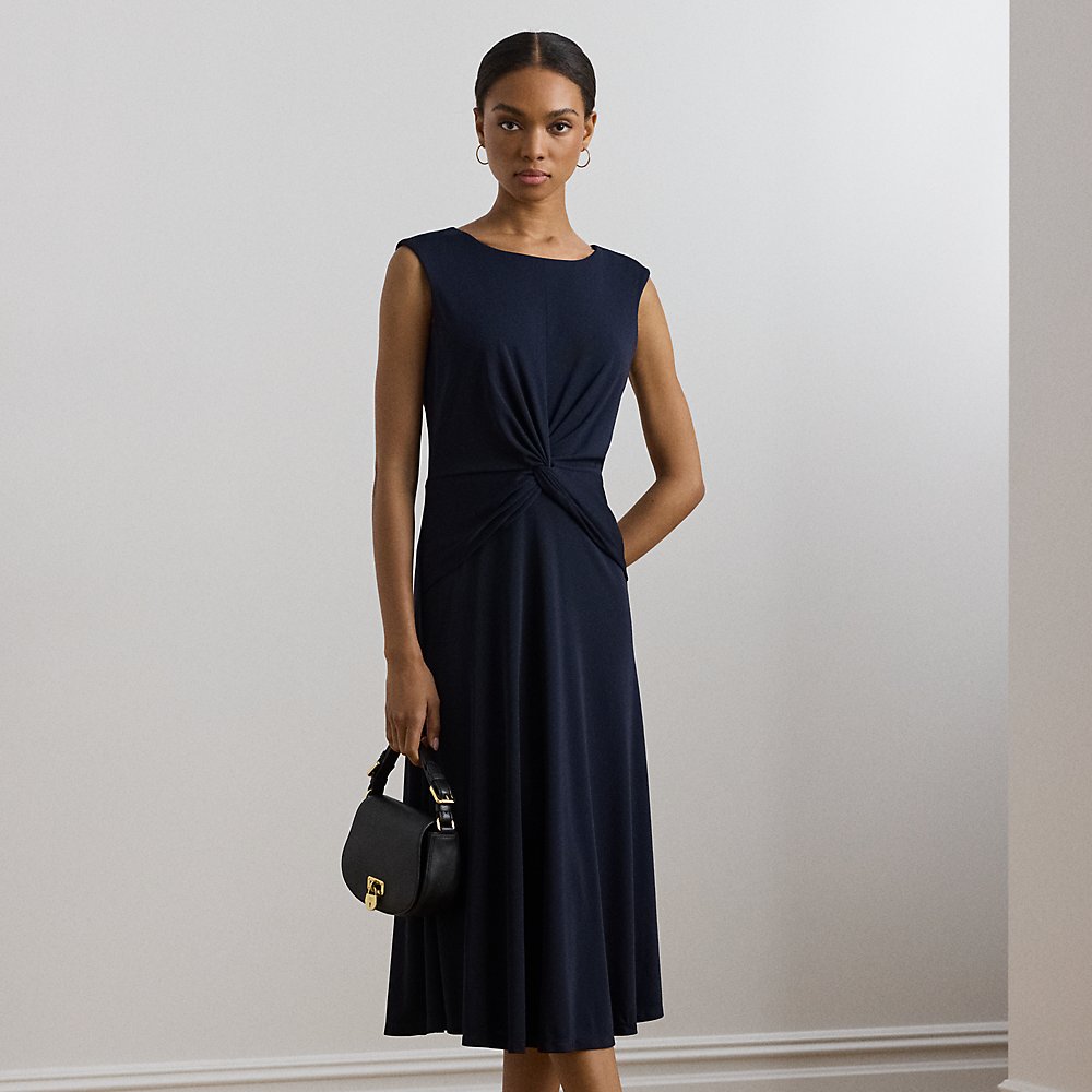 Jerseykleid mit Twist-Detail Jerseykleid mit Twist-Detail von Lauren