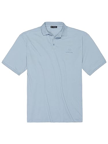 Lavecchia Übergrößen Poloshirt Herren Polo Shirts Kurzarm Shirt LV-1000 (Hellblau, 6XL) von Lavecchia