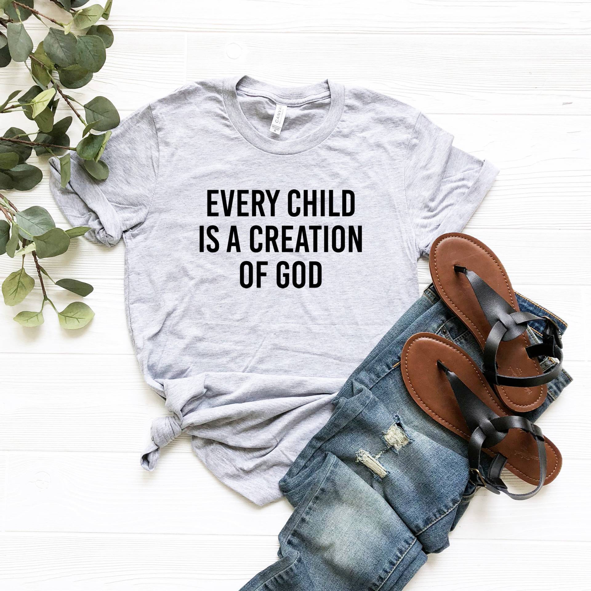 Jedes Kind Ist Eine Schöpfung Gottes Shirt, Pro Life T-Shirt, Christliches Tshirt, Wähle Das Leben von LavenderBluesMarket