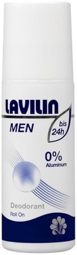 Lavilin Deo Roll-on für Männer 65 ml, schützt bis 24 Stunden vor Schweissgeruch, ohne Aluminium, ohne Alkohol, ohne Paraben, pflanzliche Wirkstof'e, wasserresistent Lavilin Deo Roll-on für Männer 65 ml, schützt bis 24 Stunden vor Schweissgeruch, ohne Aluminium, ohne Alkohol, ohne Paraben, pflanzliche Wirkstof'e, wasserresistent von Lavilin
