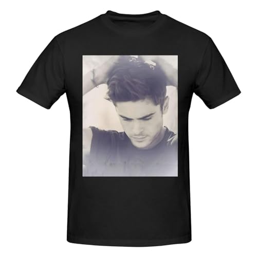 Zac T-Shirt Efron Unisex 3D T-Shirts für Männer Frauen Grafik T-Shirts Casual Kurzarm Top Shirts S-3XL von Lawenp