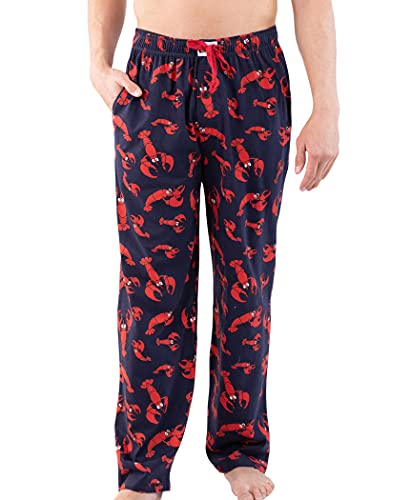 Lazy One Herren Pyjamahose Lobster L von Lazy One