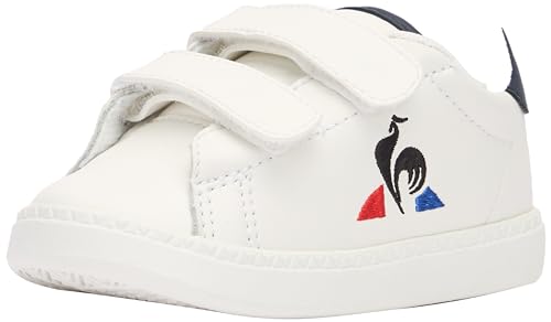 Le Coq Sportif Courtset_2 Inf Optical White/Dress Blue Sneaker, 25 EU von Le Coq Sportif