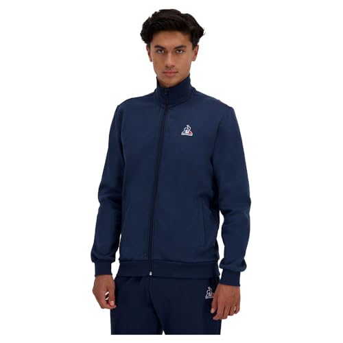 Le Coq Sportif Unisex ESS Fz Sweat N°1 M Pullunder, blau, Medium Le Coq Sportif Unisex ESS Fz Sweat N°1 M Pullunder, blau, Medium von Le Coq Sportif