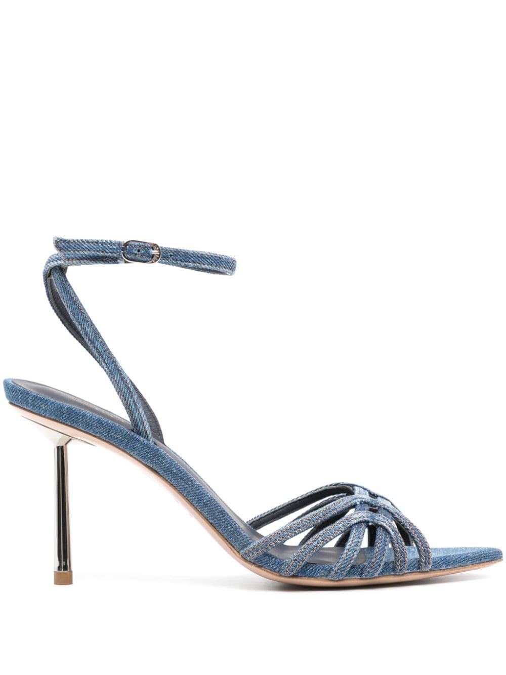 Le Silla Jeans-Sandalen 90mm - Blau von Le Silla