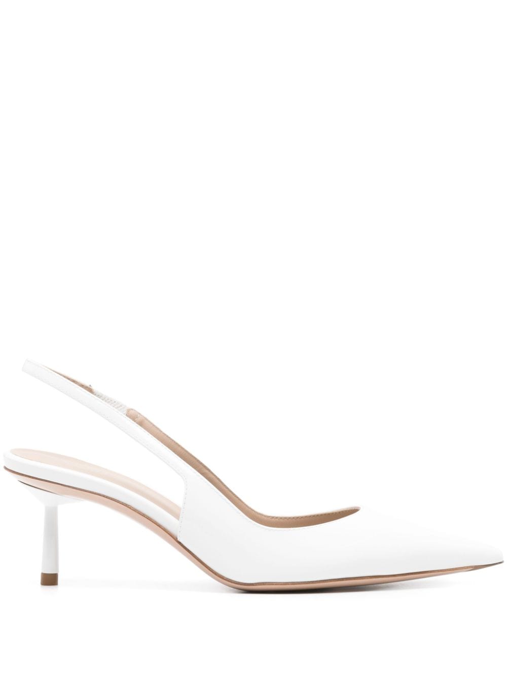 Le Silla Bella Slingback-Pumps 60mm - Weiß von Le Silla