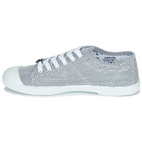 Le Temps des Cerises Damen Basic 02 Sneaker, Blau (Strip Shinny Strip Shinny), 39 EU von Le Temps des Cerises