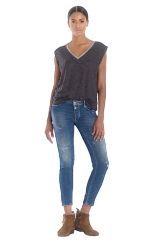 Le Temps des Cerises Damen Pulpc Jeans, blau, 30W Regulär von Le Temps des Cerises