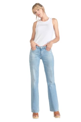 Le Temps des Cerises Kadi Flare Jeans Nr. 5, Blau, blau, 25W von Le Temps des Cerises